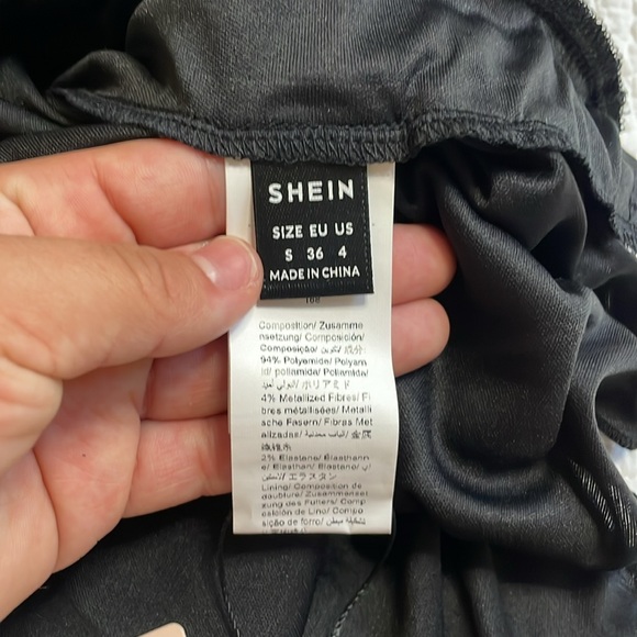 Shein Black Sparkly Dress - Picture 7 of 11